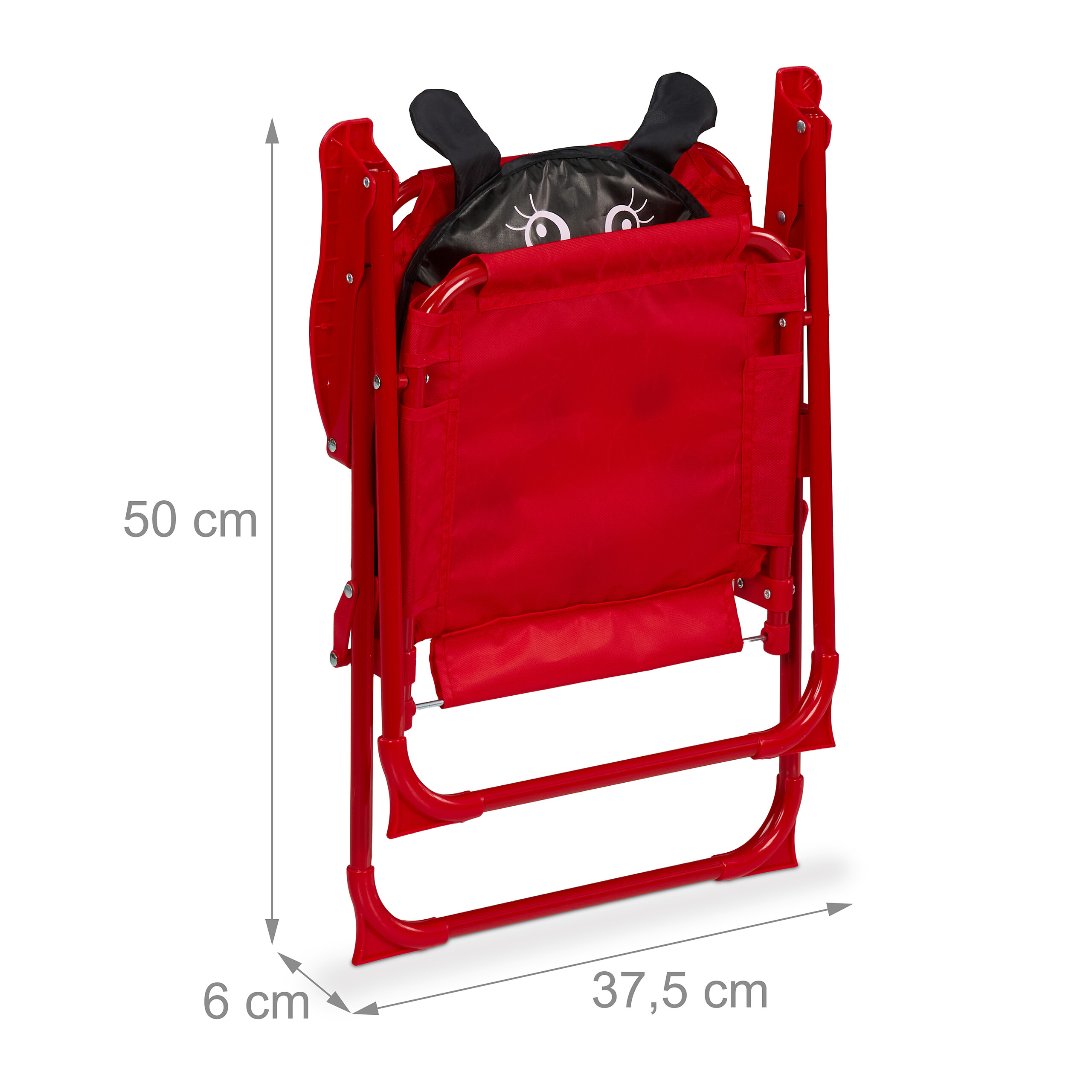 Children's Camping Chair Garden Kids Folding Seat Patio Portable Lightweight - Picture 10 of 12