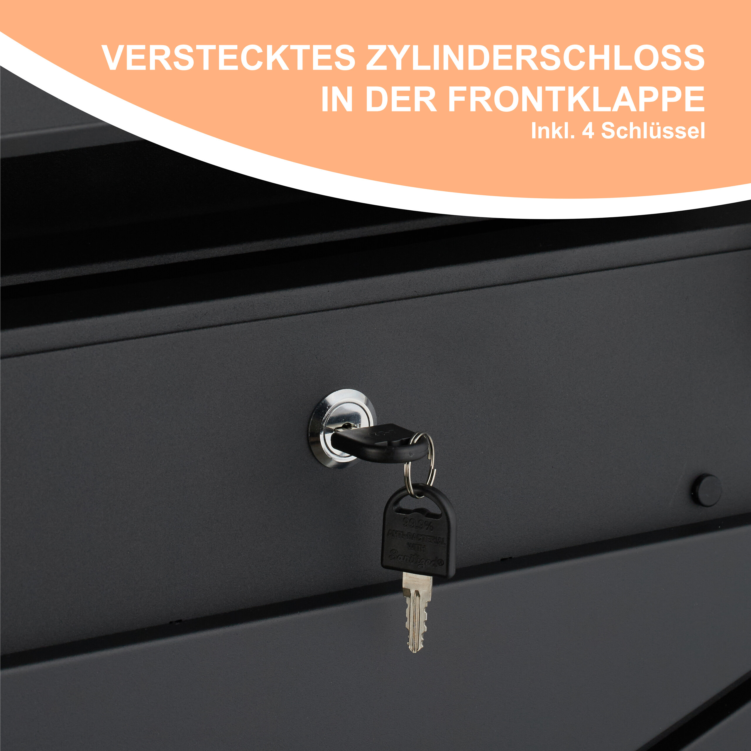 Briefkasten Mailbox Postfach Postbriefkasten Zeitungsfach Briefbox mit Design - Bild 8 von 27