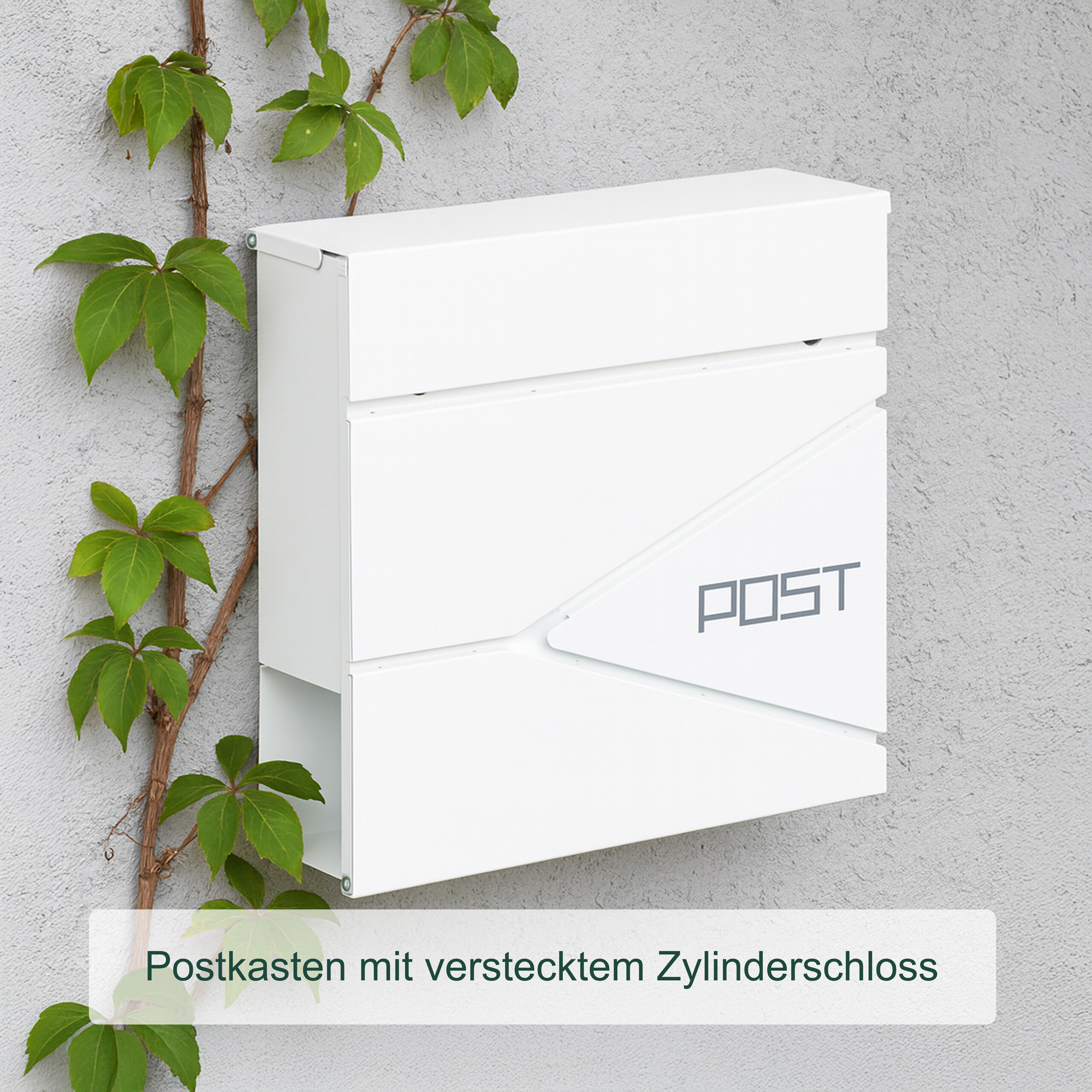 Briefkasten Mailbox Postfach Postbriefkasten Zeitungsfach Briefbox mit Design - Bild 14 von 27