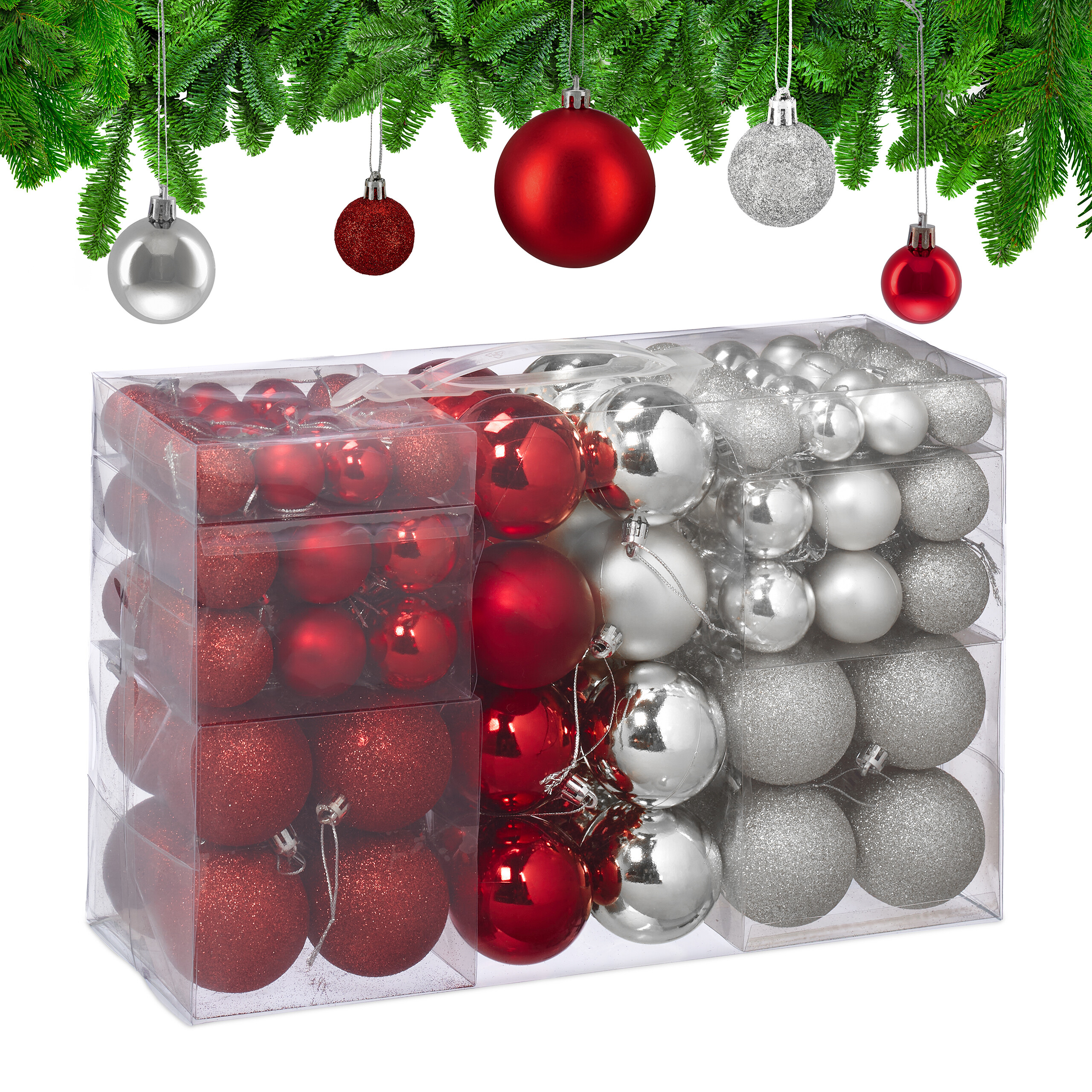 Weihnachtskugeln Tannenbaumkugel Weihnachtsbaumkugeln Weihnachtsbaumschmuck Set