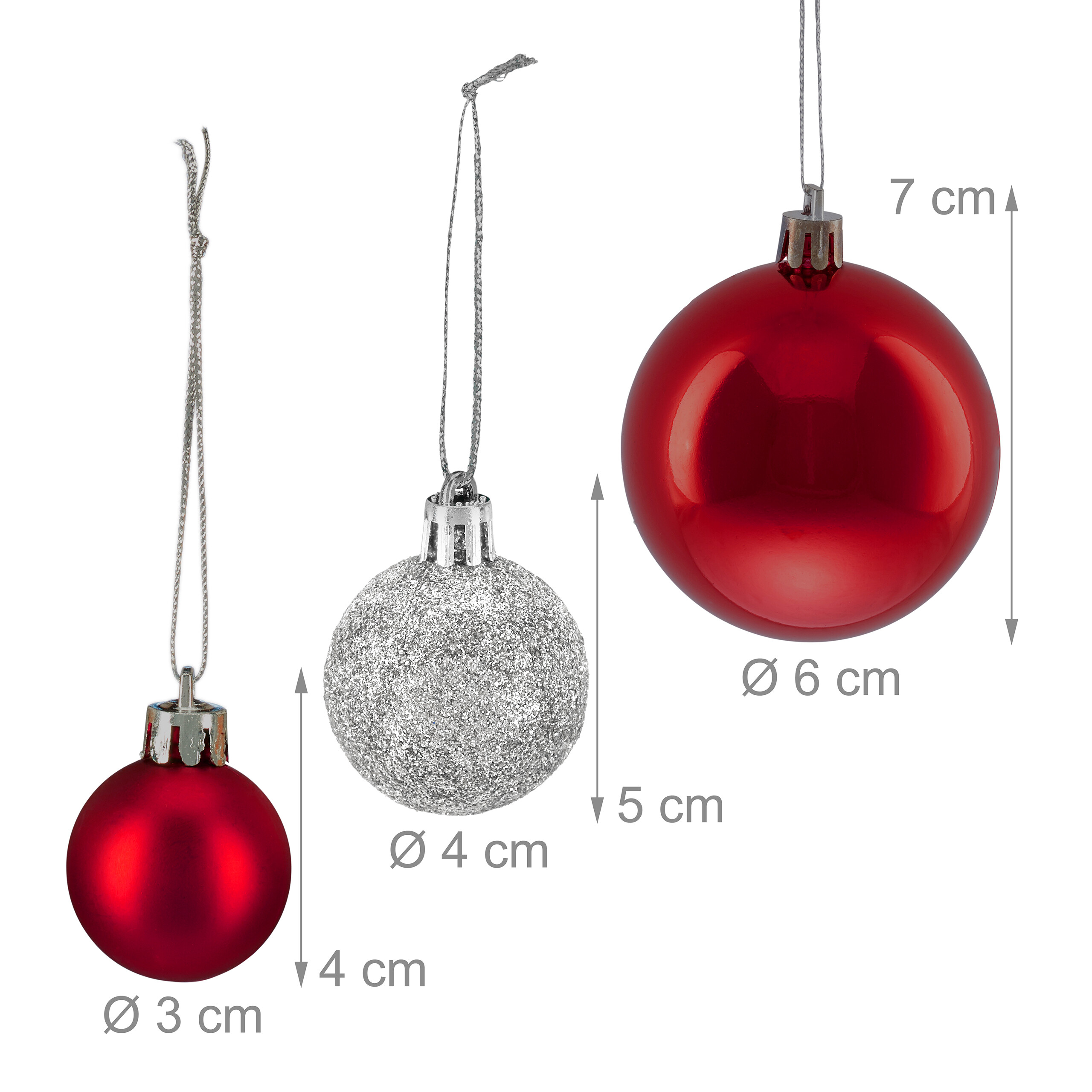Weihnachtskugeln Tannenbaumkugel Weihnachtsbaumkugeln Weihnachtsbaumschmuck Set