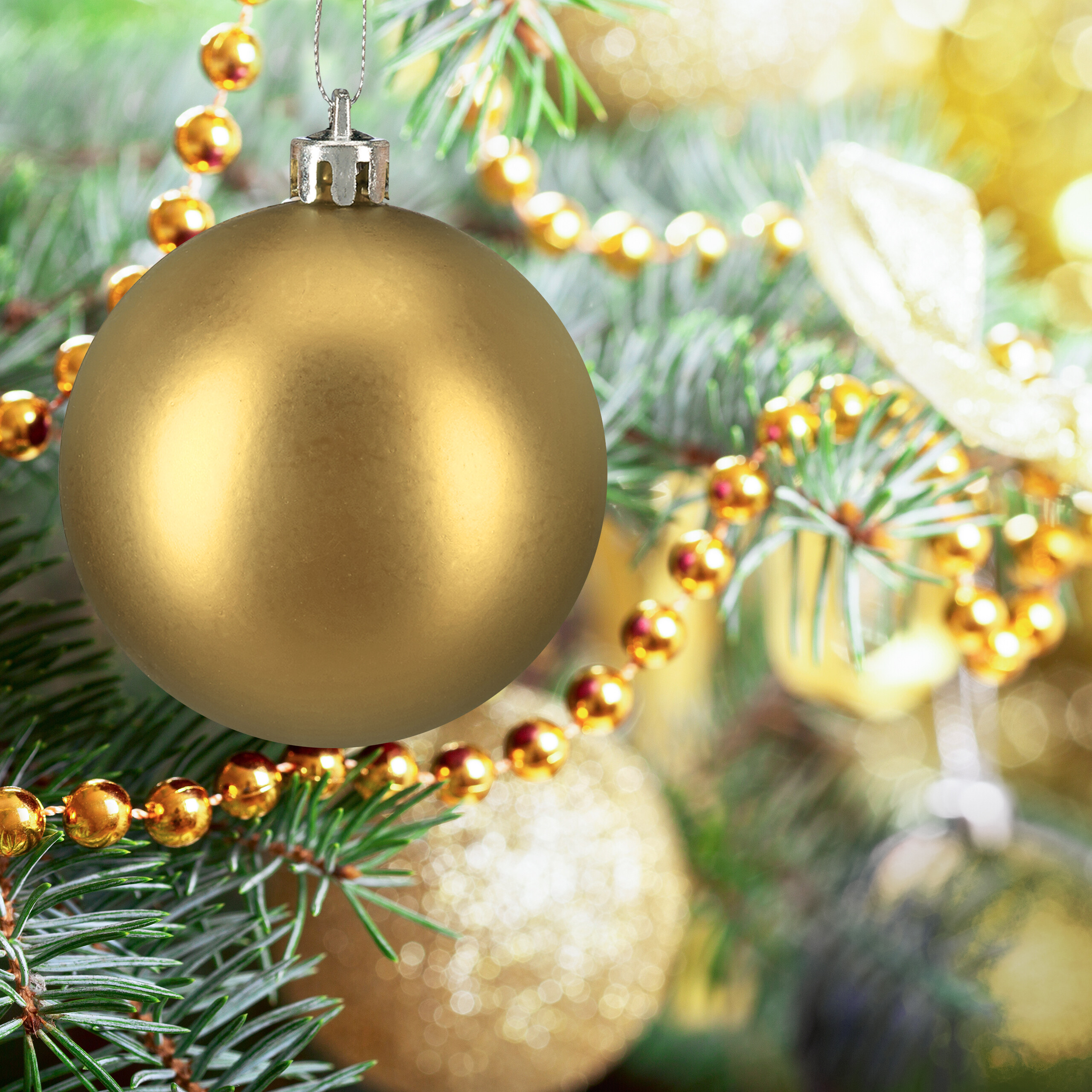 Weihnachtskugeln Tannenbaumdeko Christbaumschmuck Weihnachtskugelset 50er Set - Bild 67 von 77