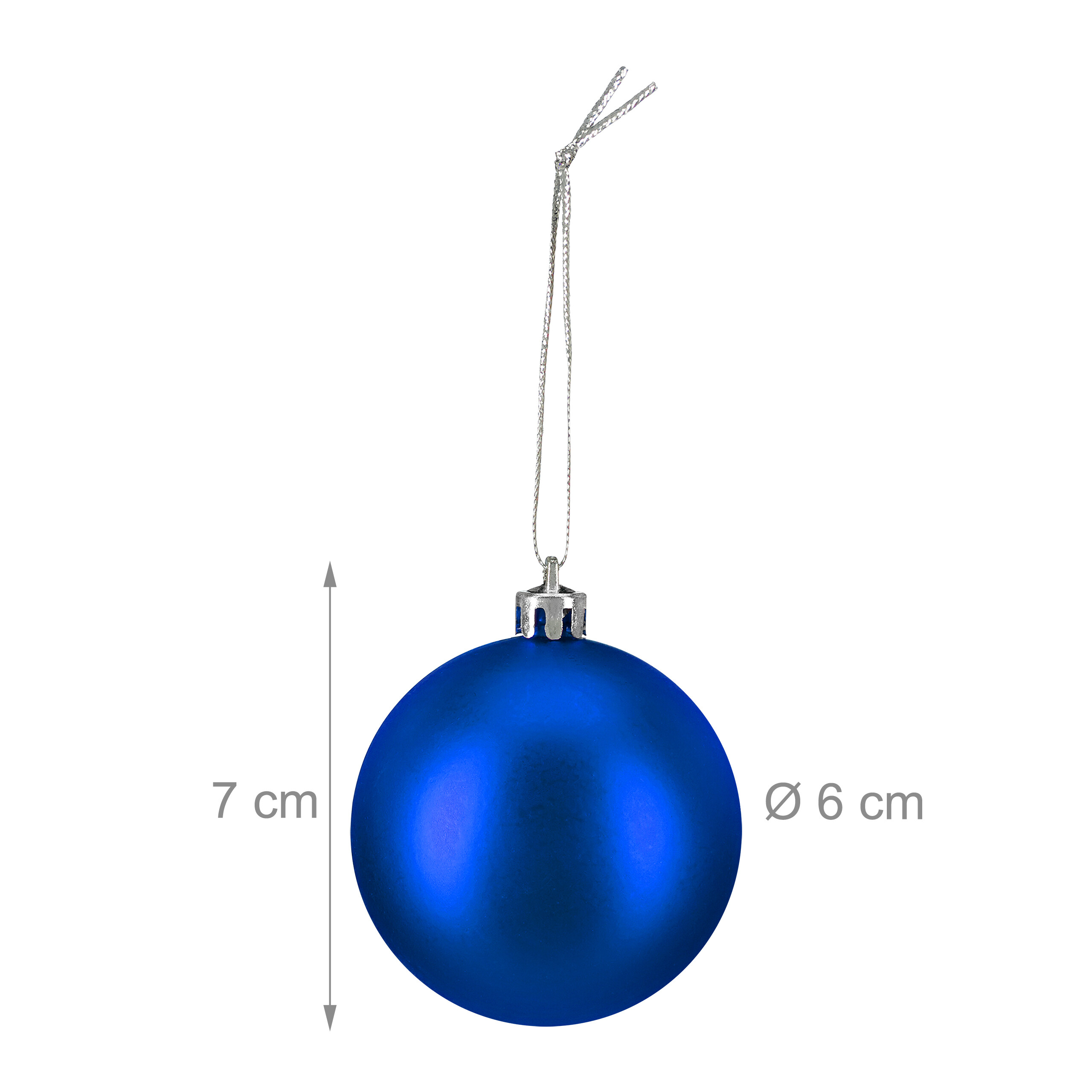 Weihnachtskugeln Tannenbaumdeko Christbaumschmuck Weihnachtskugelset 50er Set - Bild 5 von 77