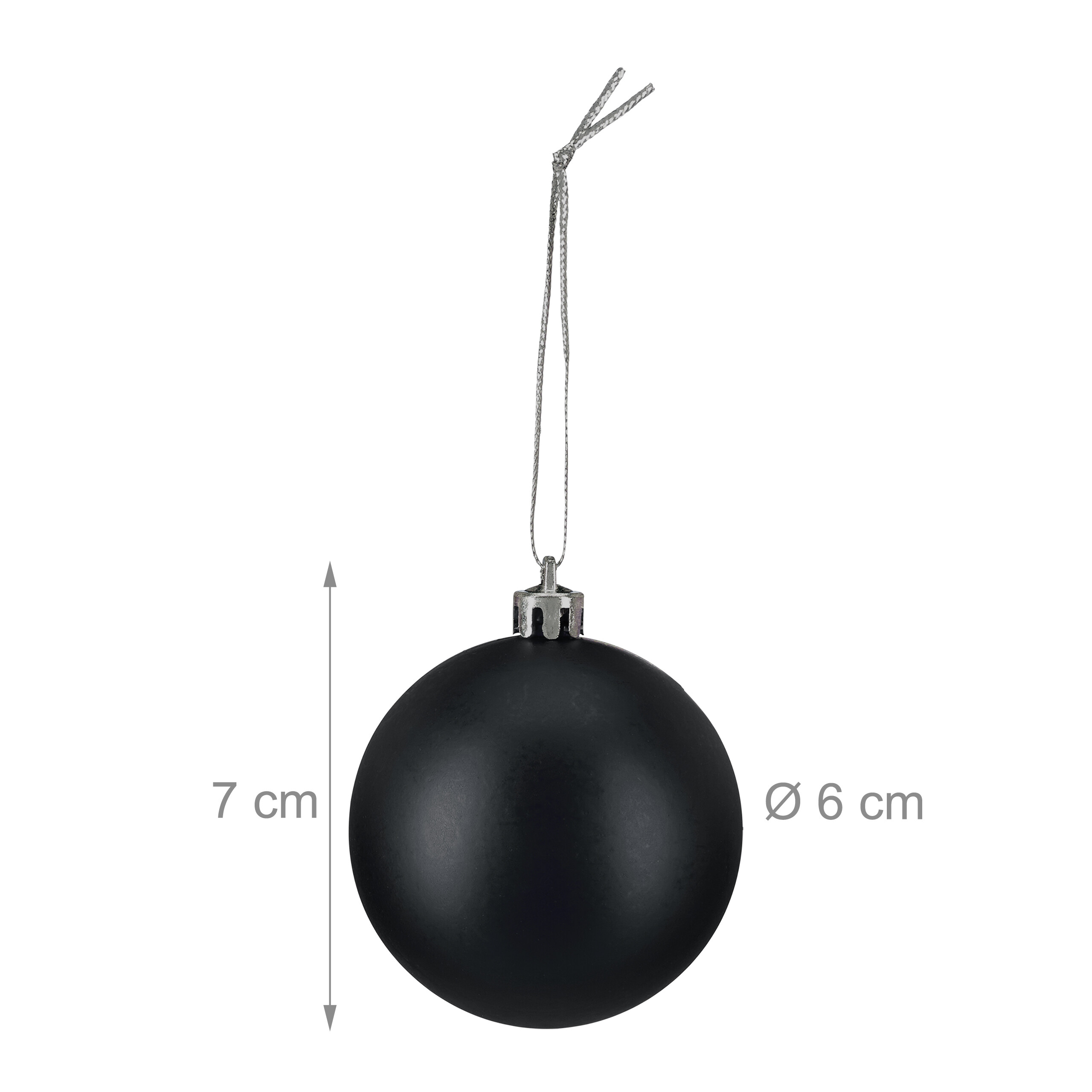 Weihnachtskugeln Tannenbaumdeko Christbaumschmuck Weihnachtskugelset 50er Set - Bild 11 von 77