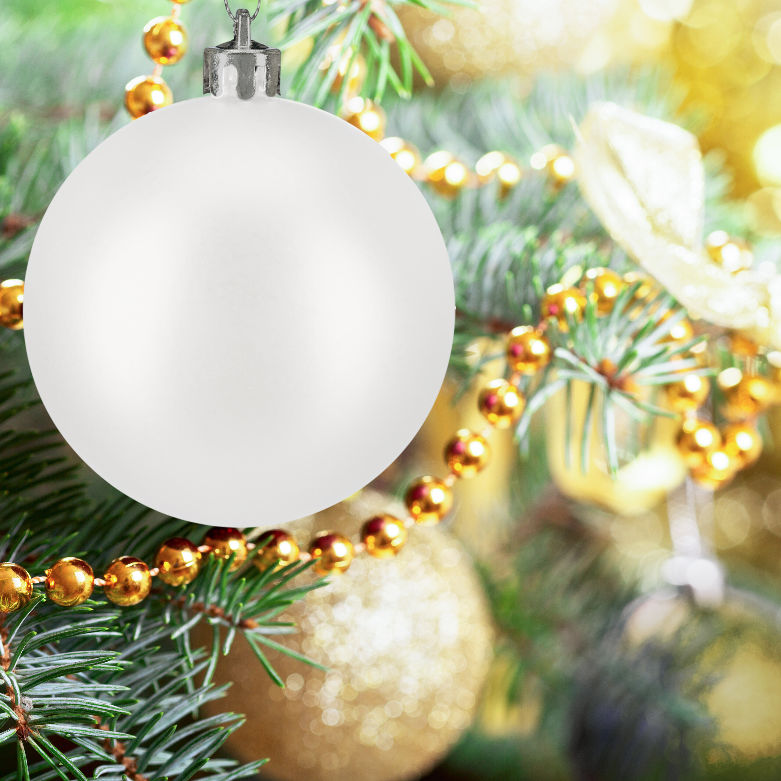 Weihnachtskugeln Tannenbaumdeko Christbaumschmuck Weihnachtskugelset 50er Set - Bild 21 von 77