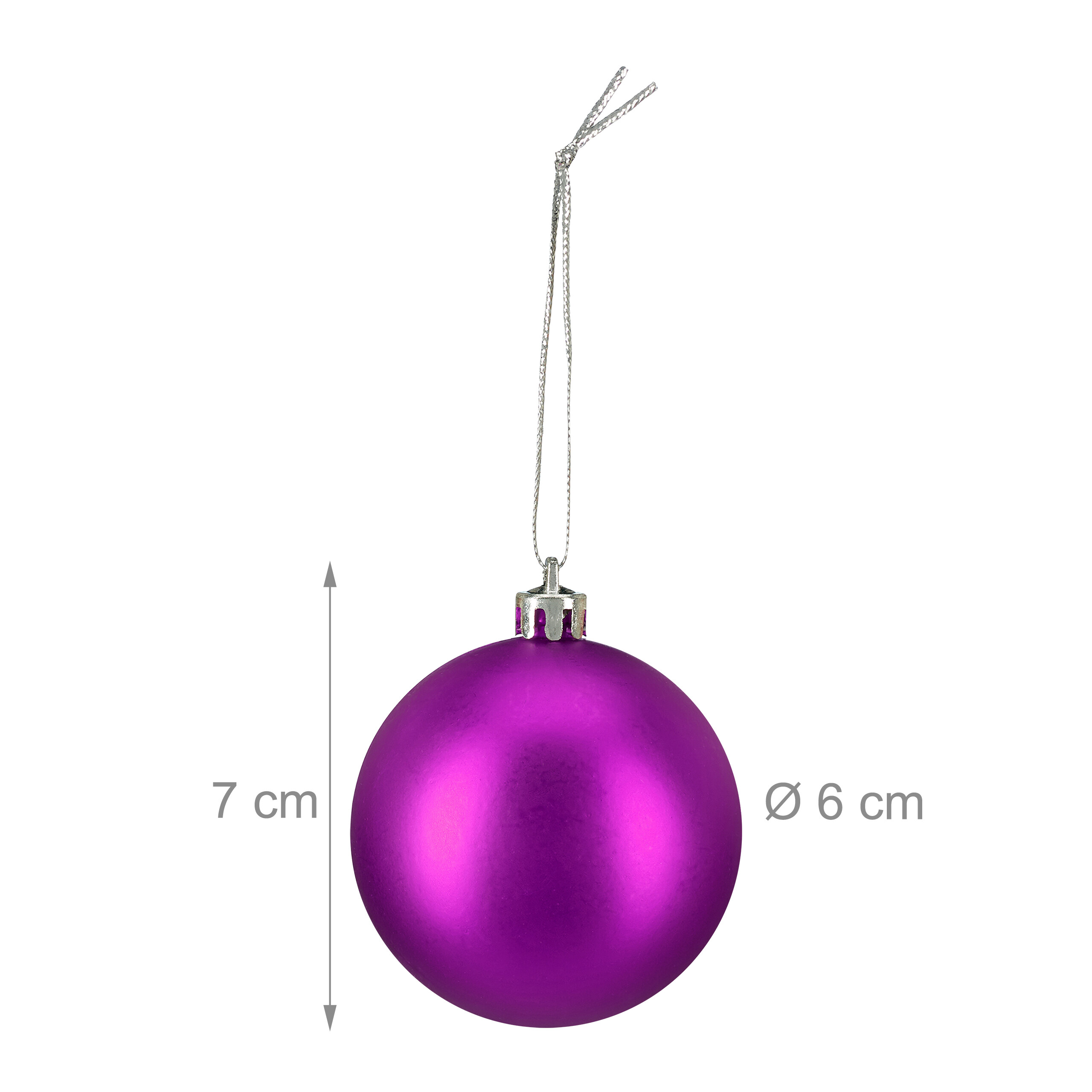 Weihnachtskugeln Tannenbaumdeko Christbaumschmuck Weihnachtskugelset 50er Set - Bild 28 von 77