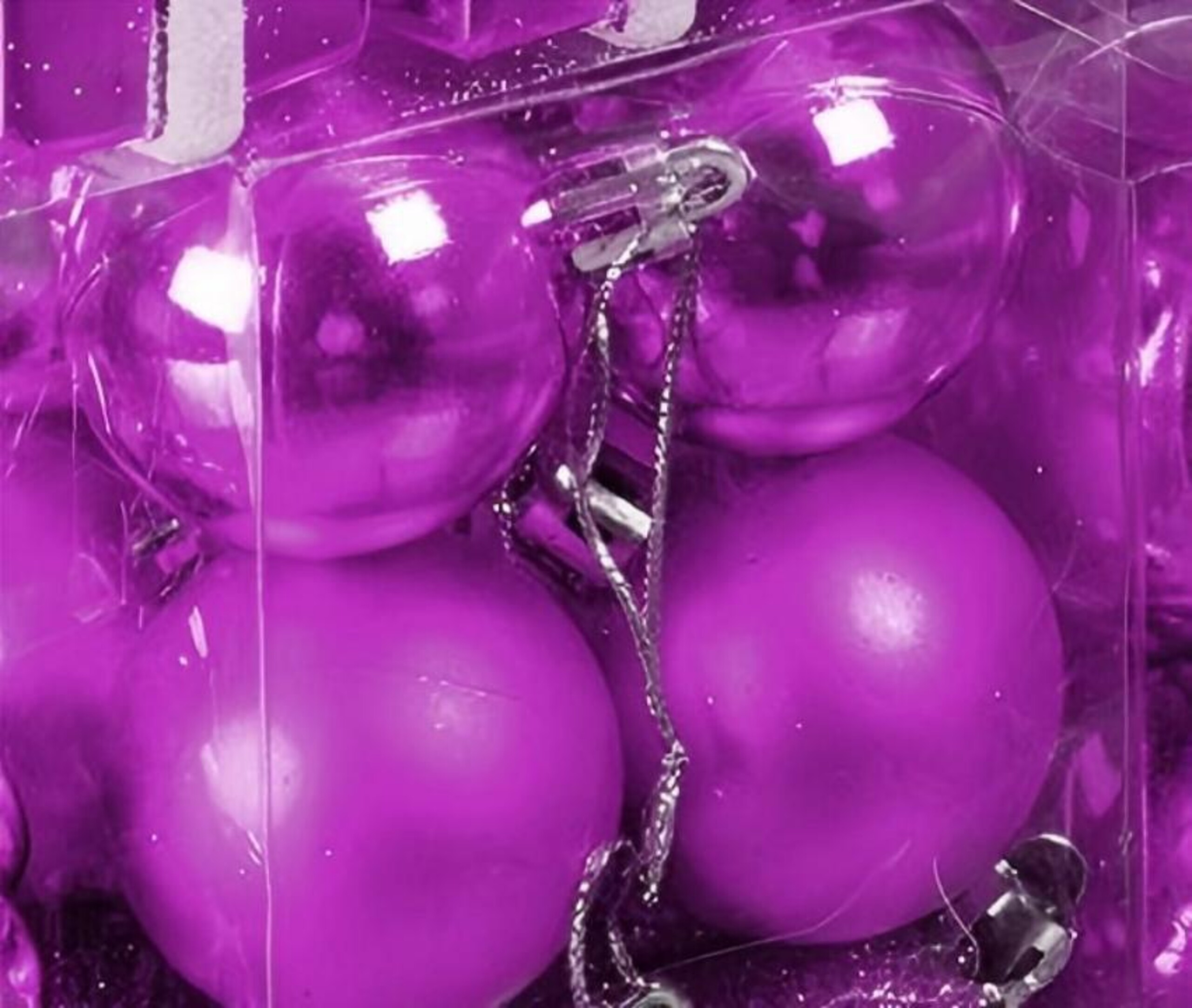 Weihnachtskugeln Tannenbaumdeko Christbaumschmuck Weihnachtskugelset 50er Set - Bild 30 von 77