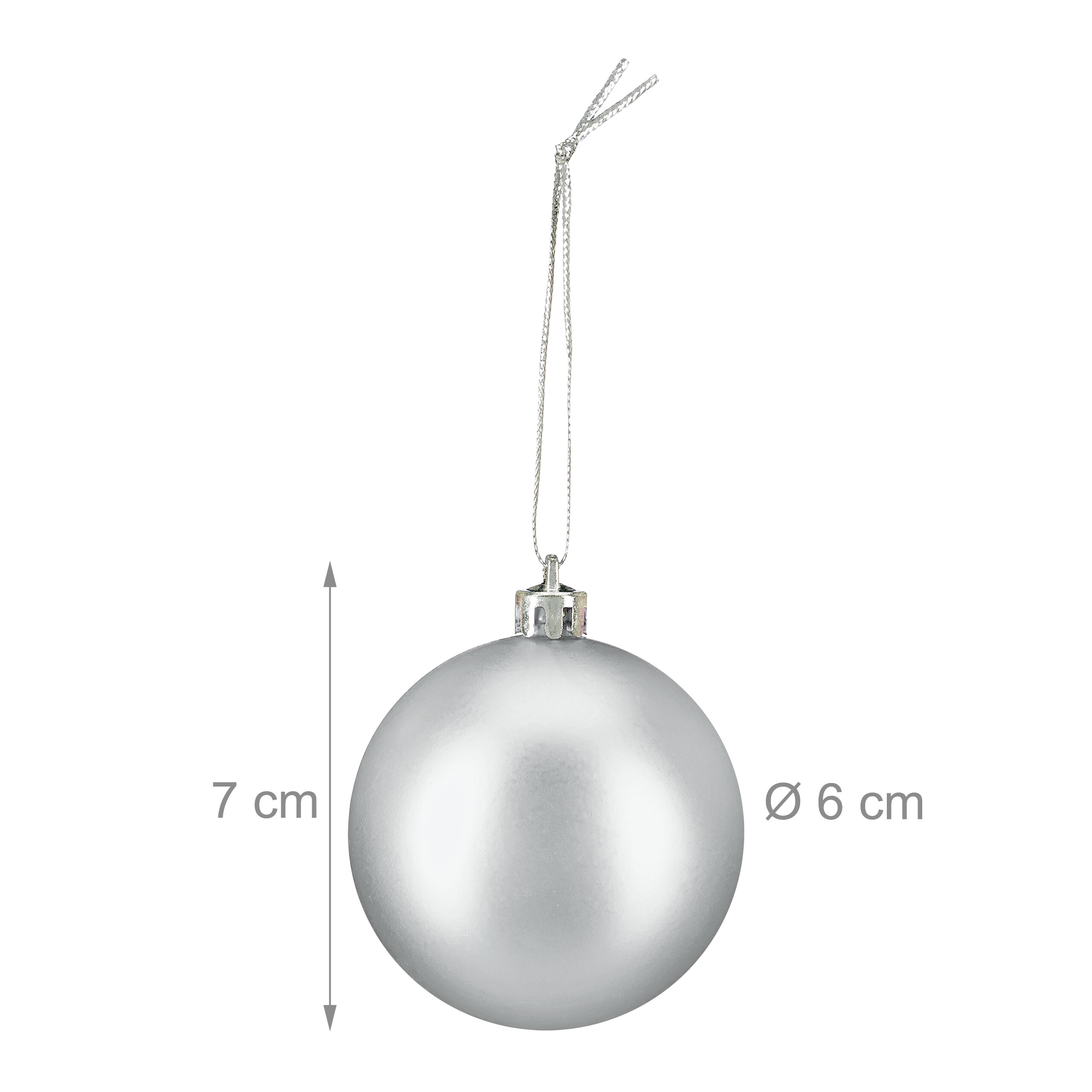 Weihnachtskugeln Tannenbaumdeko Christbaumschmuck Weihnachtskugelset 50er Set - Bild 34 von 77