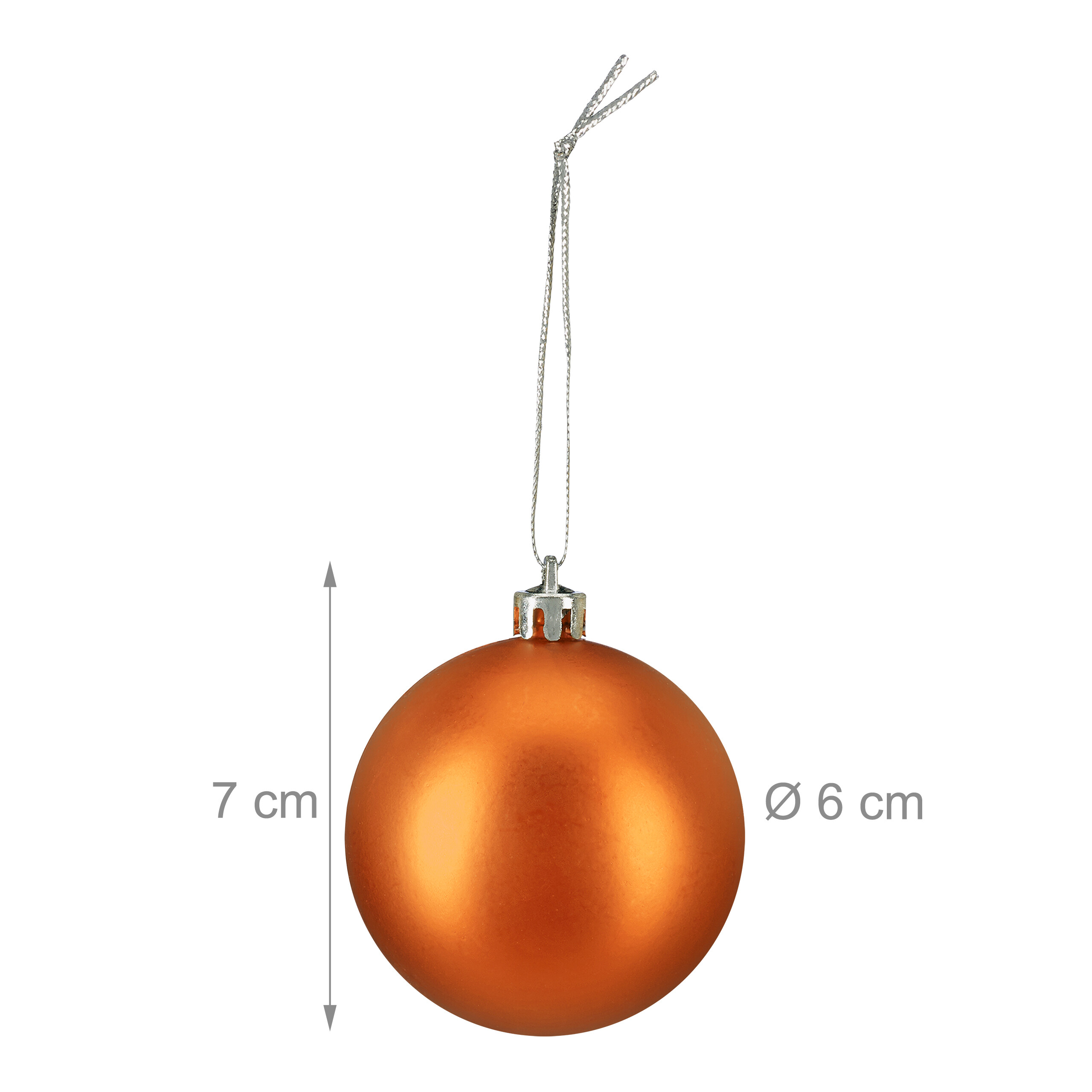 Weihnachtskugeln Tannenbaumdeko Christbaumschmuck Weihnachtskugelset 50er Set - Bild 40 von 77