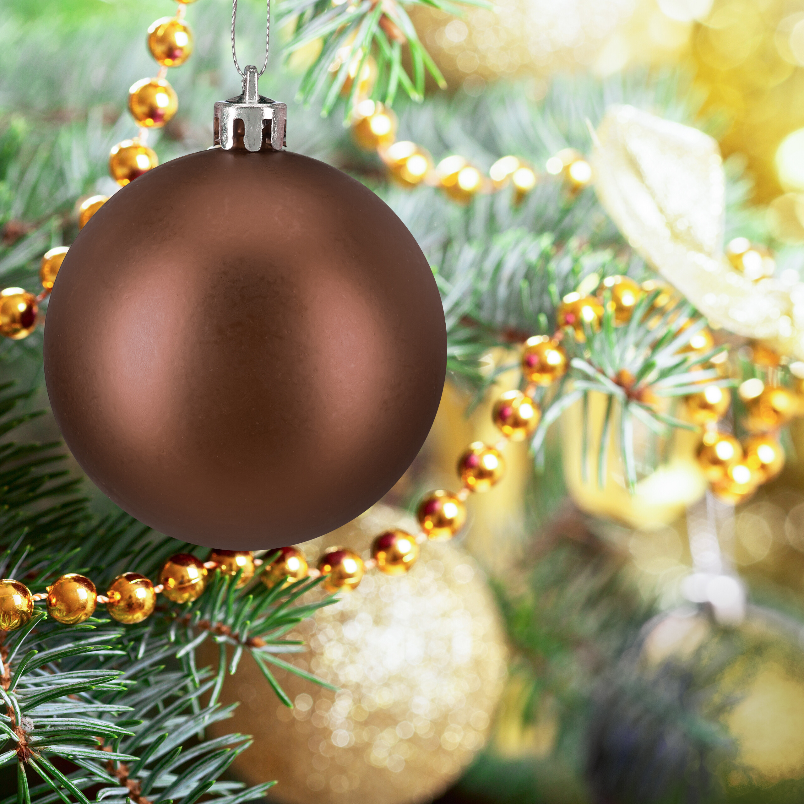 Weihnachtskugeln Tannenbaumdeko Christbaumschmuck Weihnachtskugelset 50er Set - Bild 44 von 77