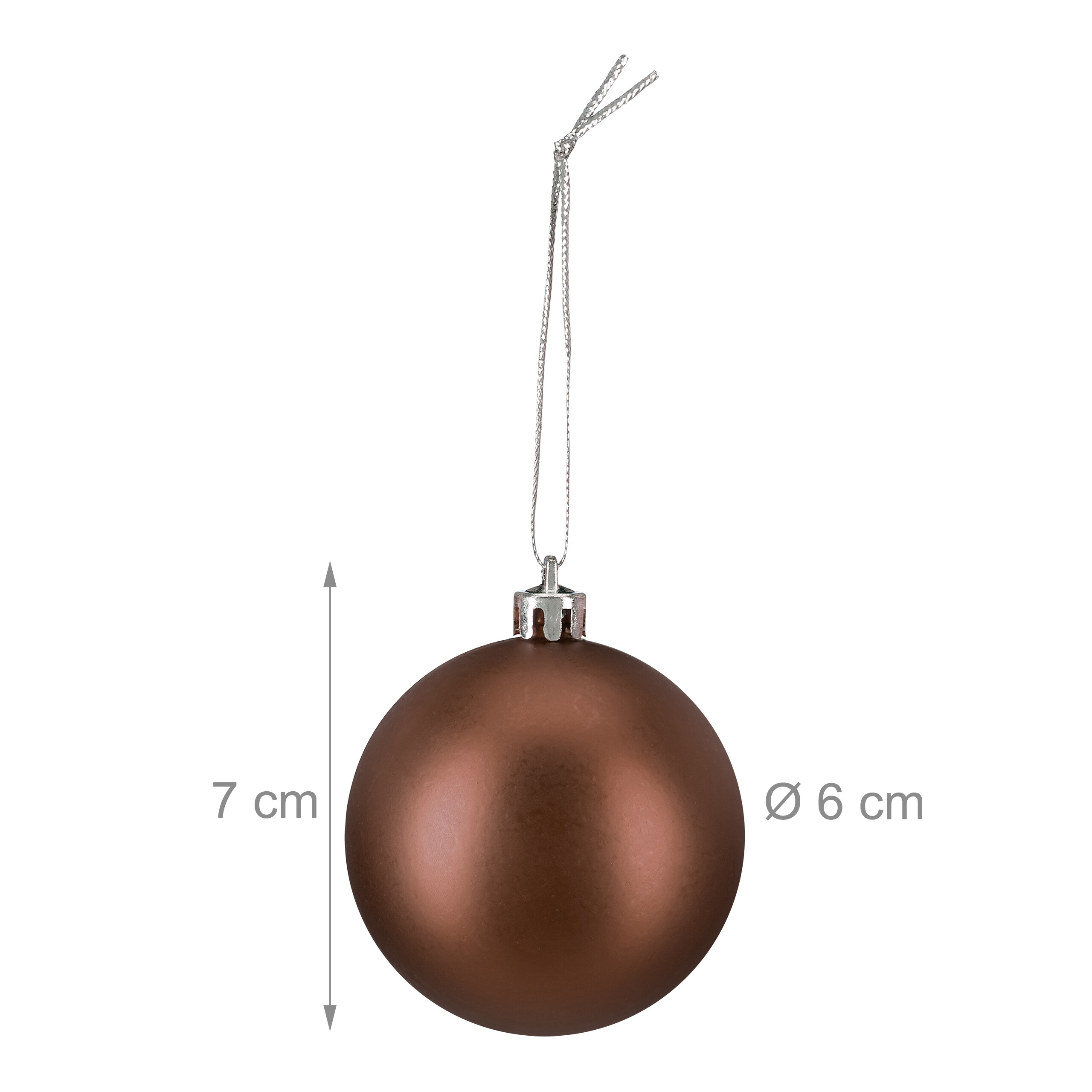 Weihnachtskugeln Tannenbaumdeko Christbaumschmuck Weihnachtskugelset 50er Set - Bild 46 von 77