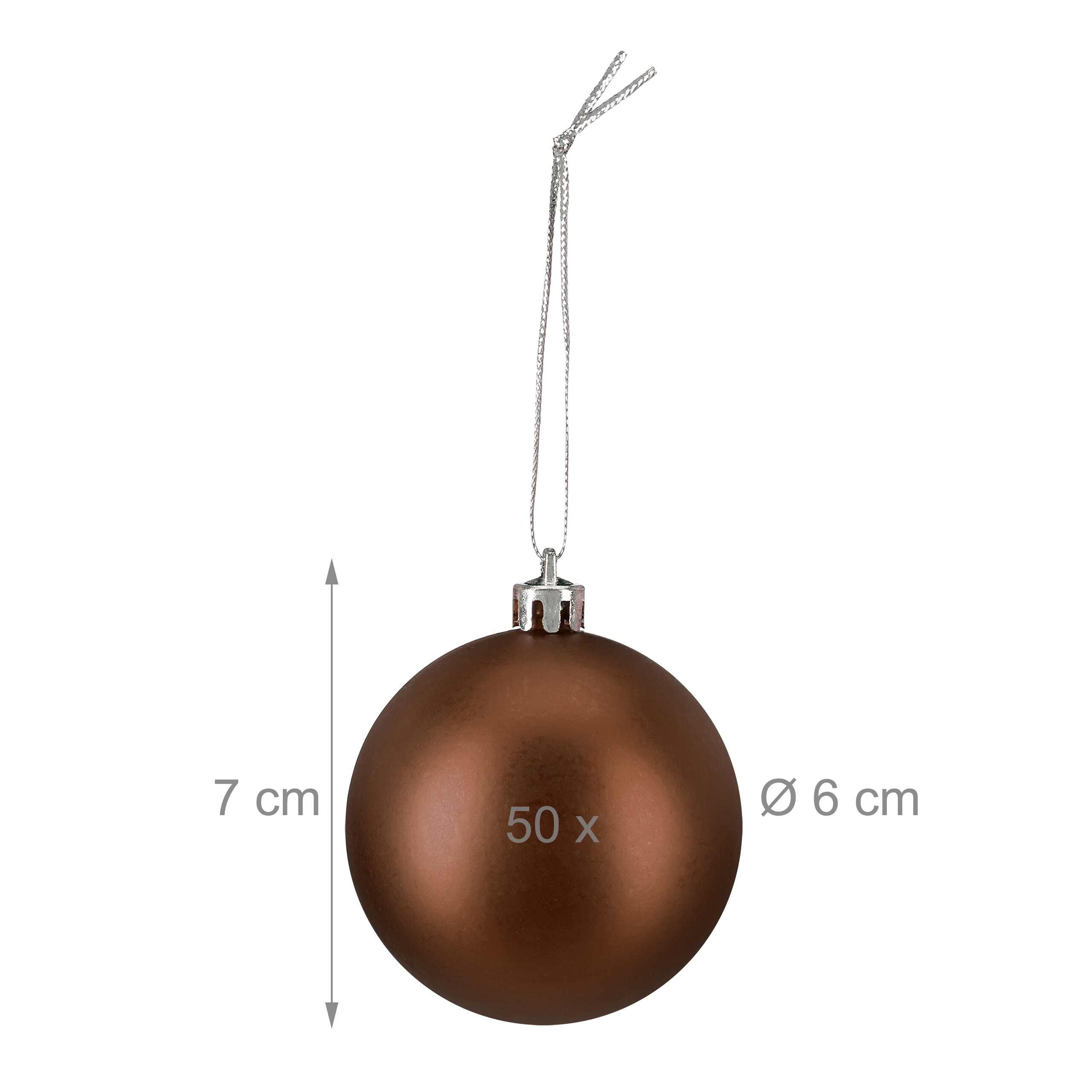 Weihnachtskugeln Weihnachtsbaumkugeln Christbaumkugeln Baumkugeln 50er Set