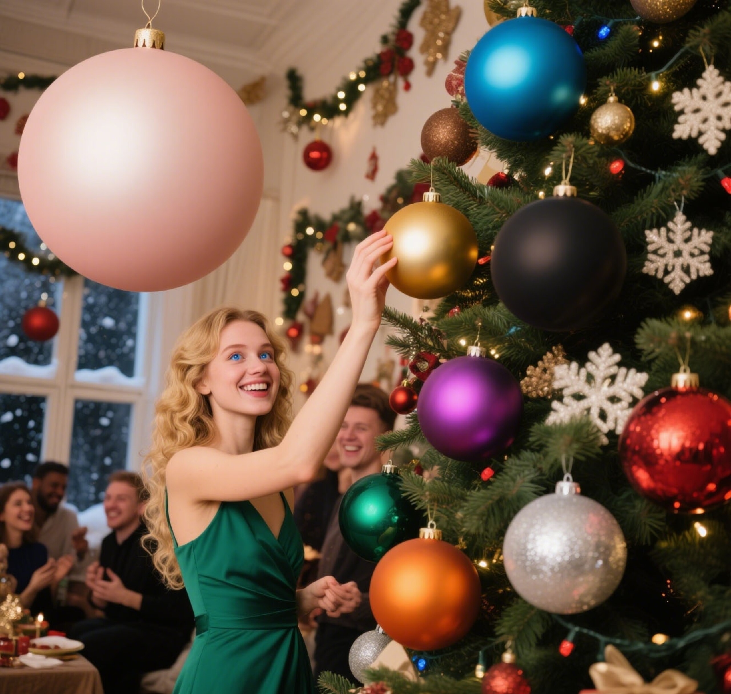 Weihnachtskugeln Weihnachtsbaumkugeln Christbaumkugeln Baumkugeln 50er Set