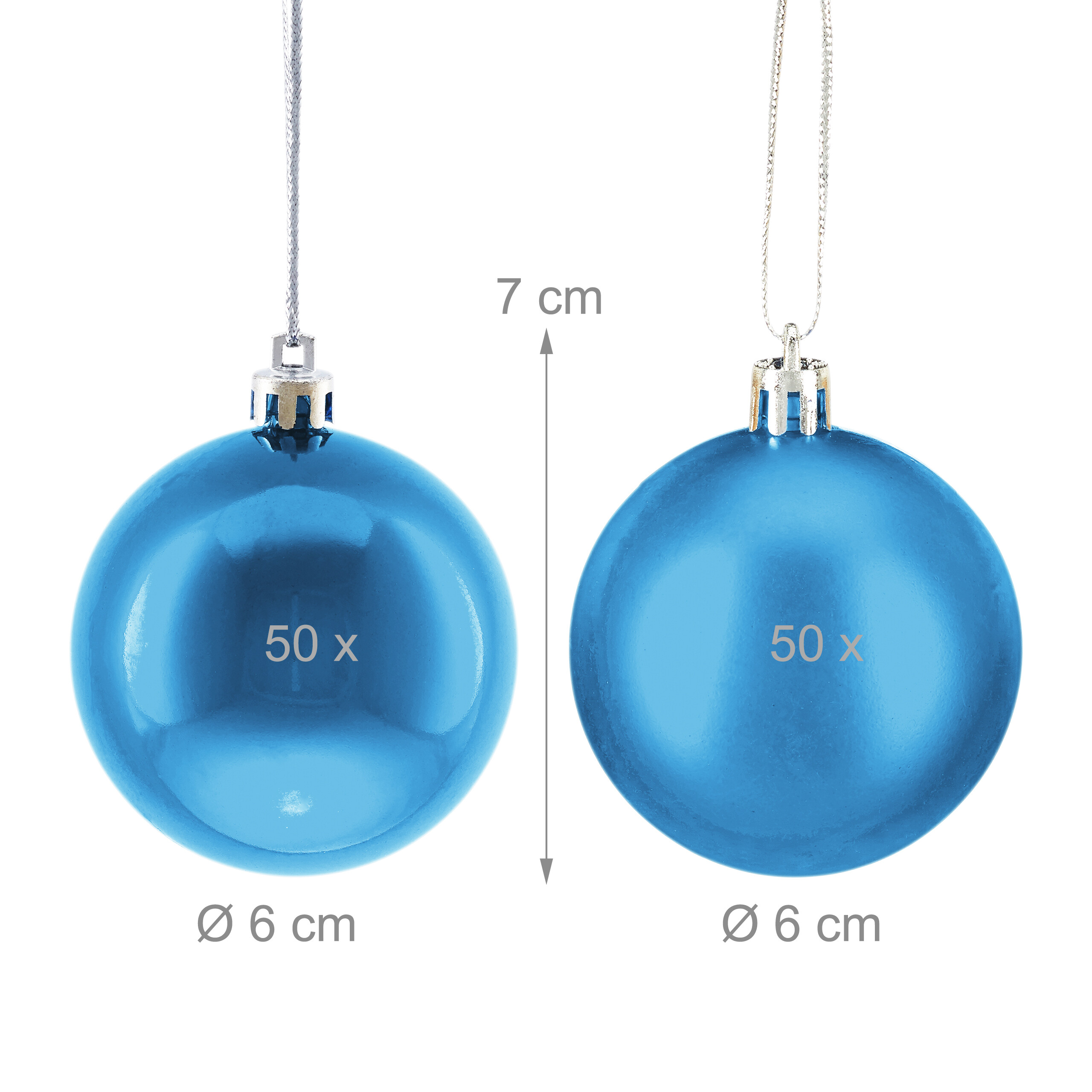 Weihnachtskugeln Weihnachtsbaumkugeln Christbaumkugeln Weihnachtskugelset 100x