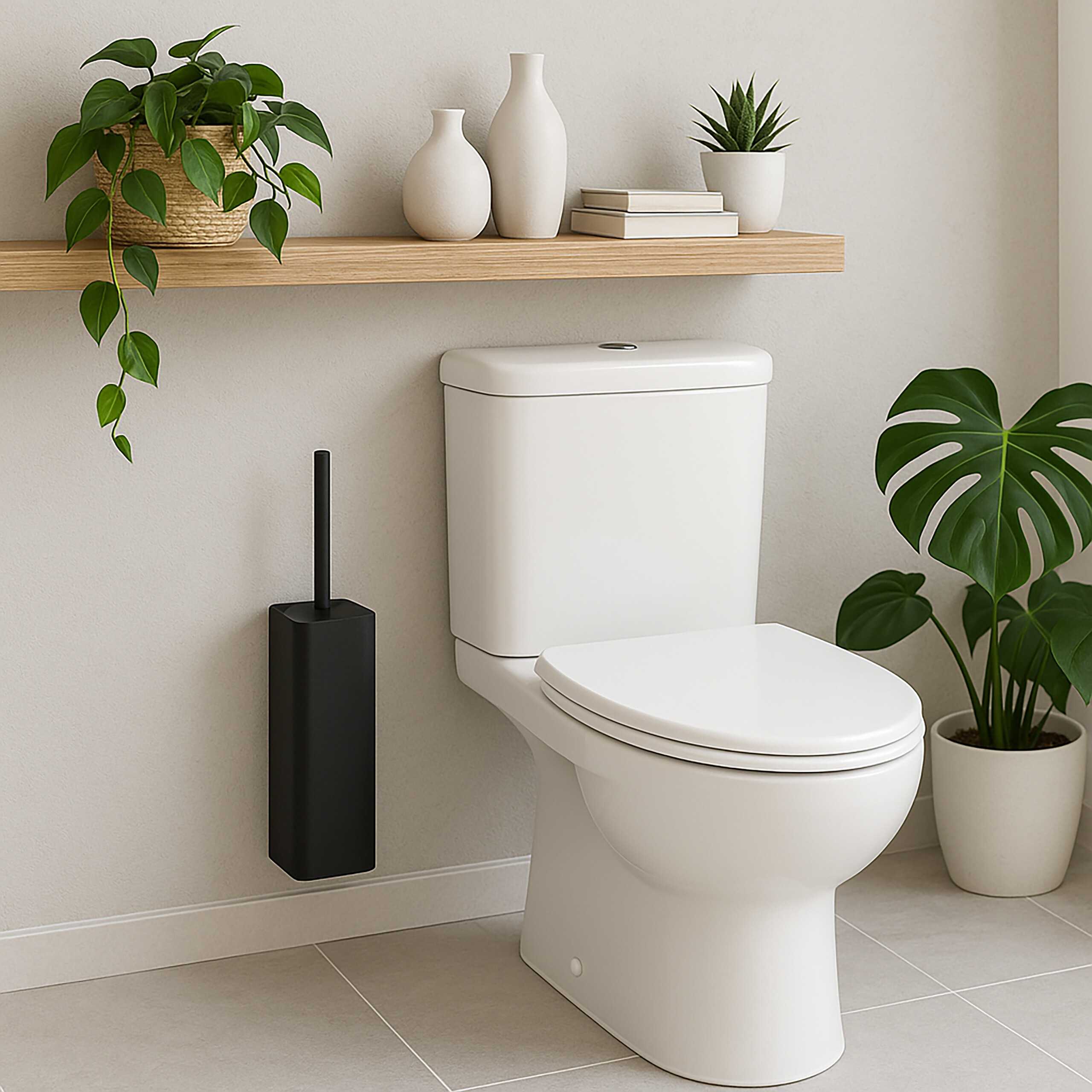 Toilettenbürste Bürstenhalter Klobürstenhalter WC Bürste Klobürste Wandmontage