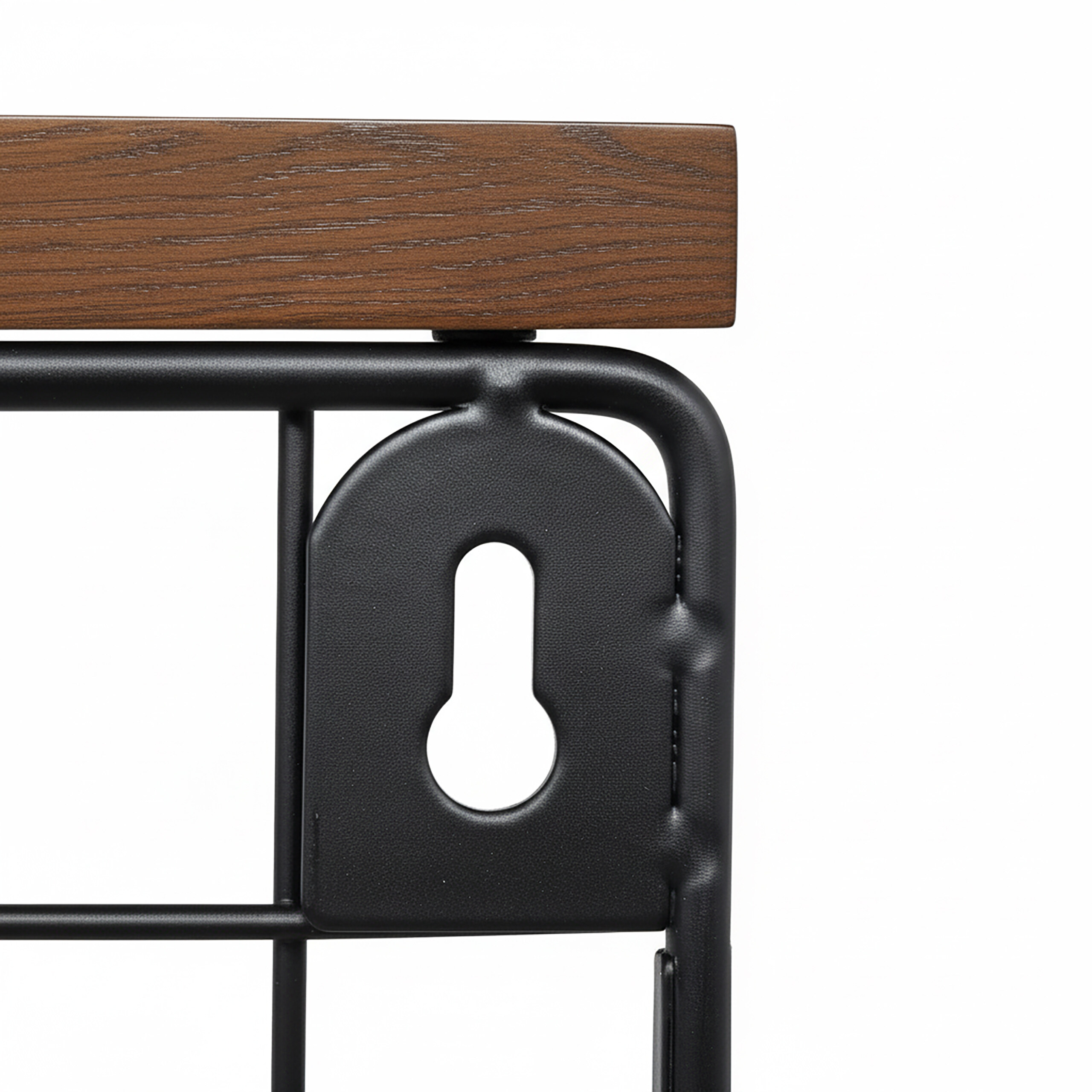 Obstkorb Wandregal Hängeregal Gemüsekorb Metallkorb Korbregal Gitter Wandmontage - Bild 12 von 30