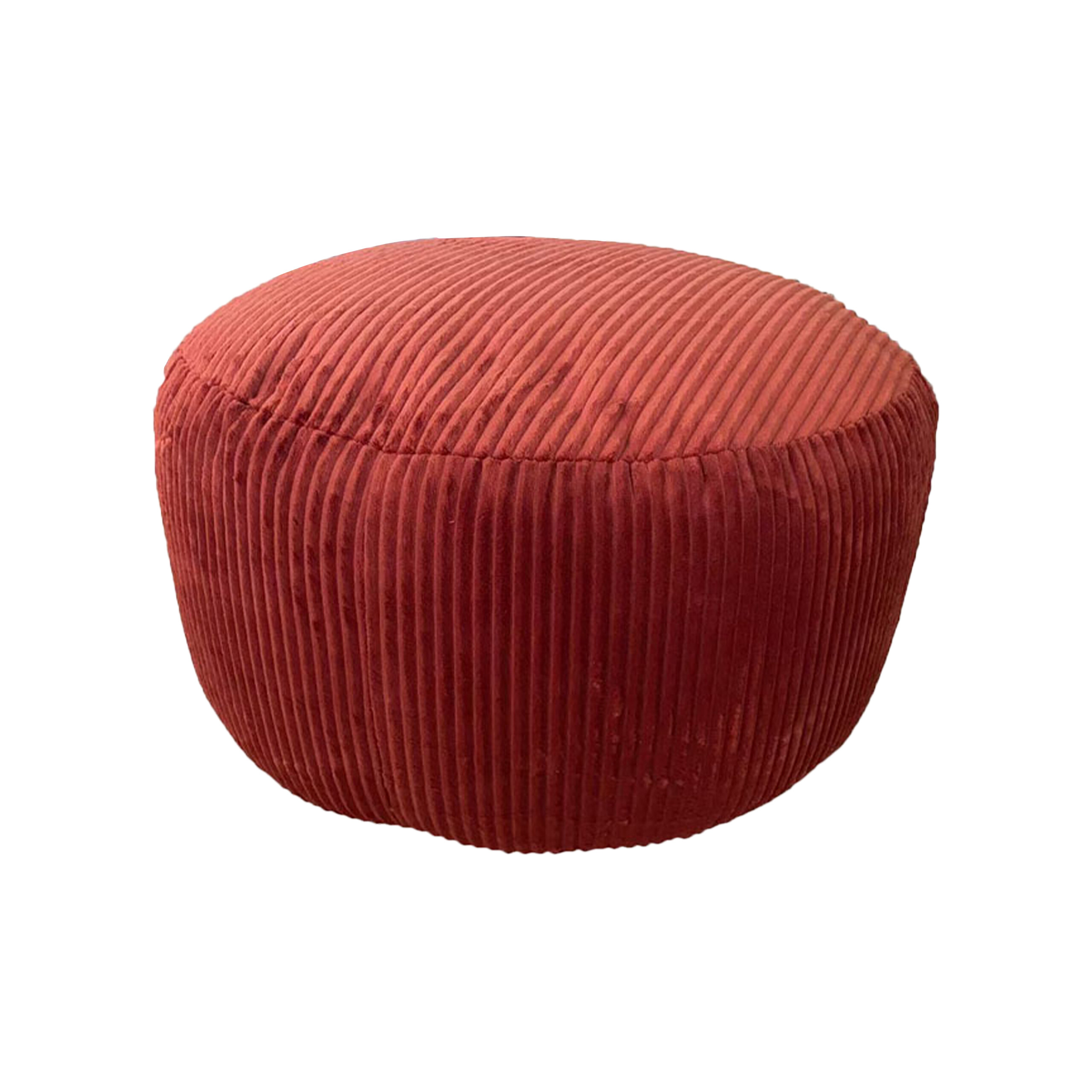Pouf Hocker Sitzpouf Bodensitzkissen Fußschemel Sofahocker Sitzgelegenheit Cord - Bild 22 von 26