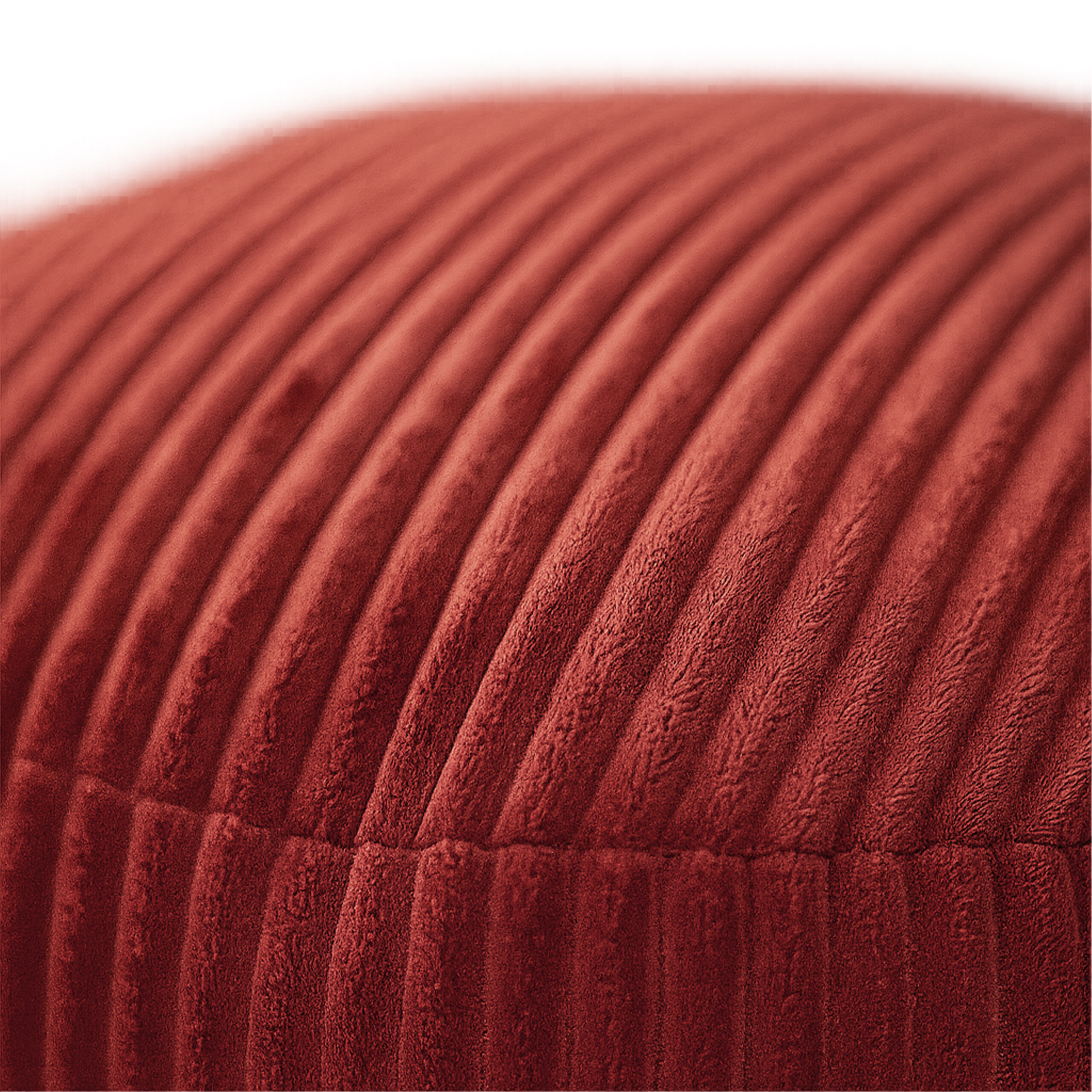 Pouf Hocker Sitzpouf Bodensitzkissen Fußschemel Sofahocker Sitzgelegenheit Cord - Bild 26 von 26