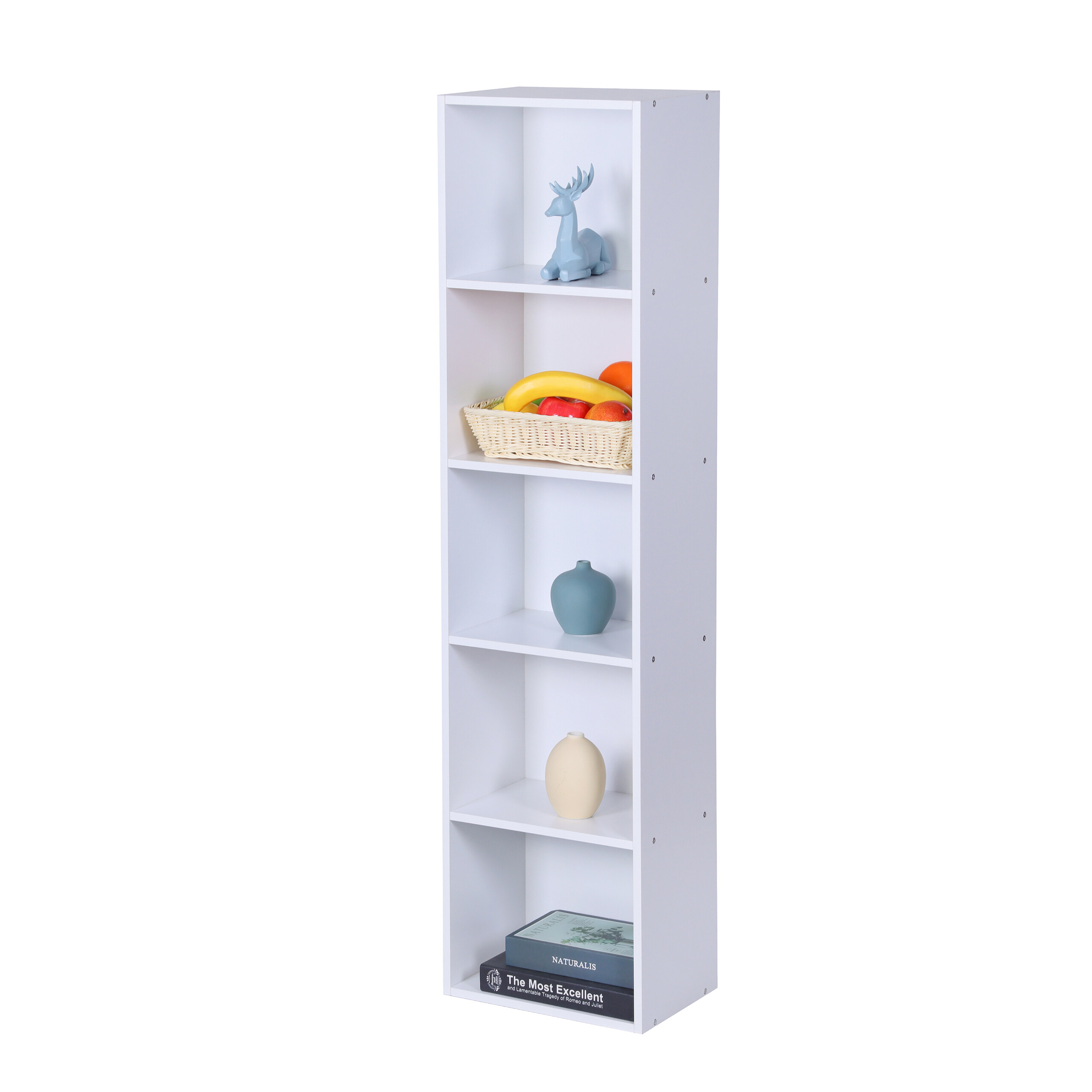 Bibliothèque étagère sur pied étagère cubique meuble d'appoint meuble à