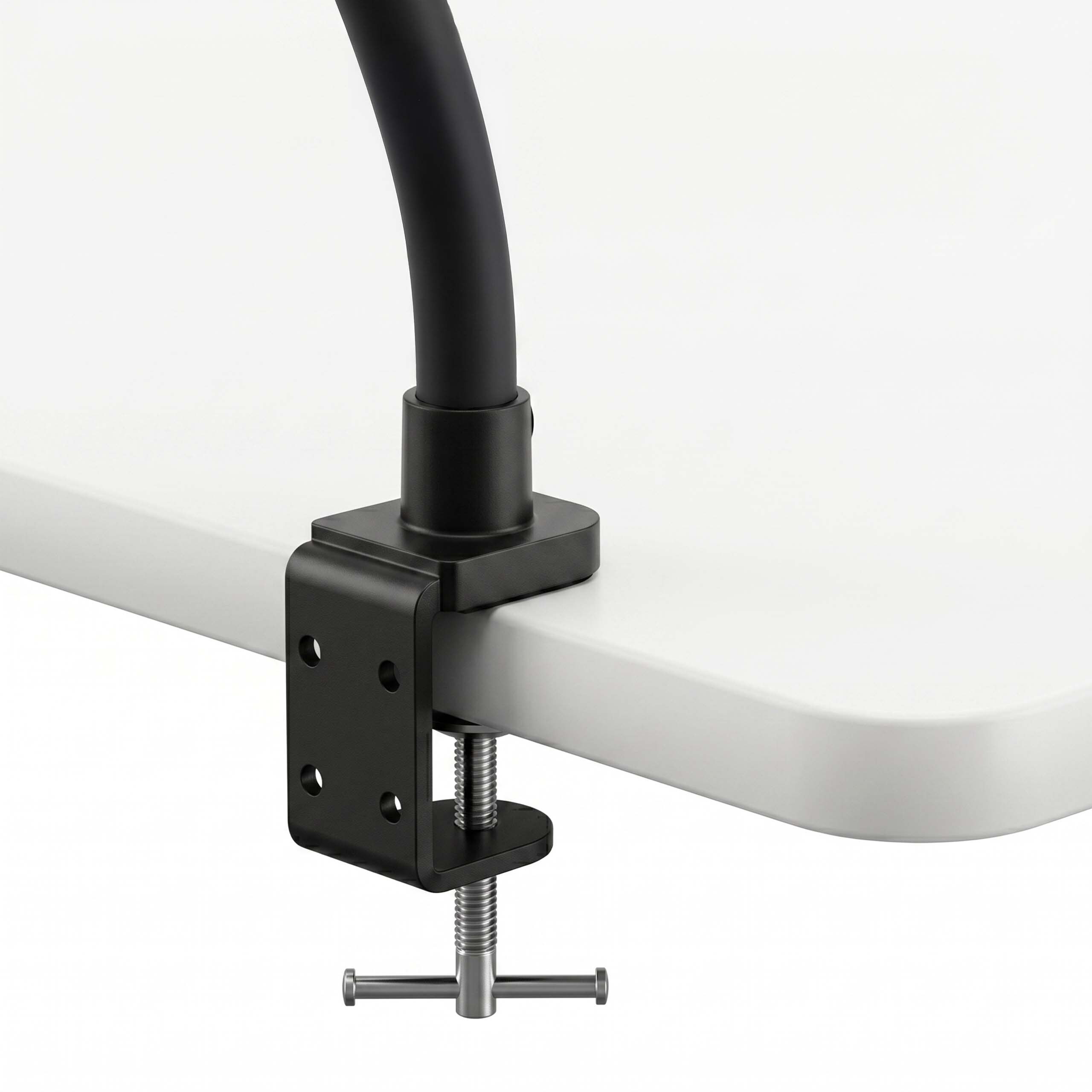 Desk lamp double head lamp clamp light LED light remote control touch - Produktbild 7