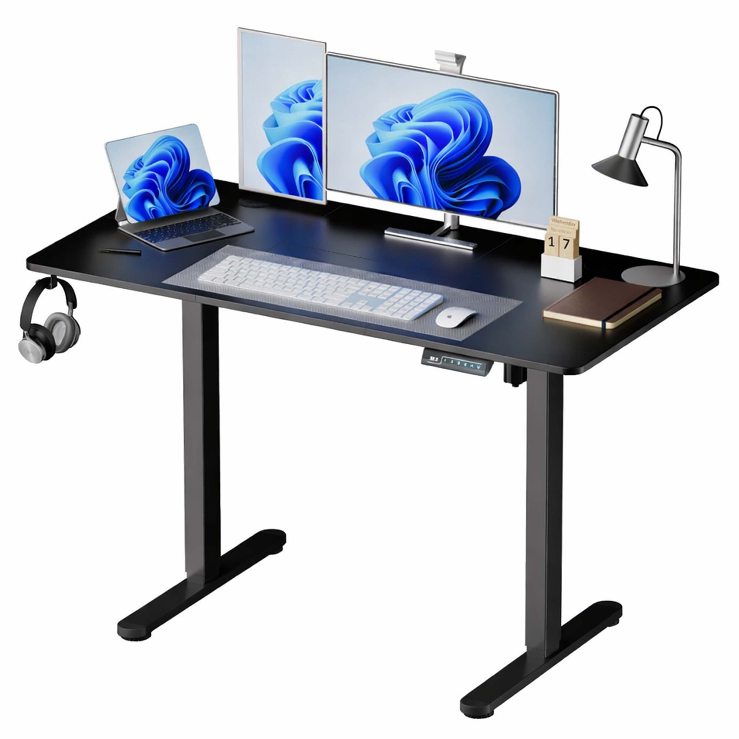 Height adjustable desk bar table office table computer table frame