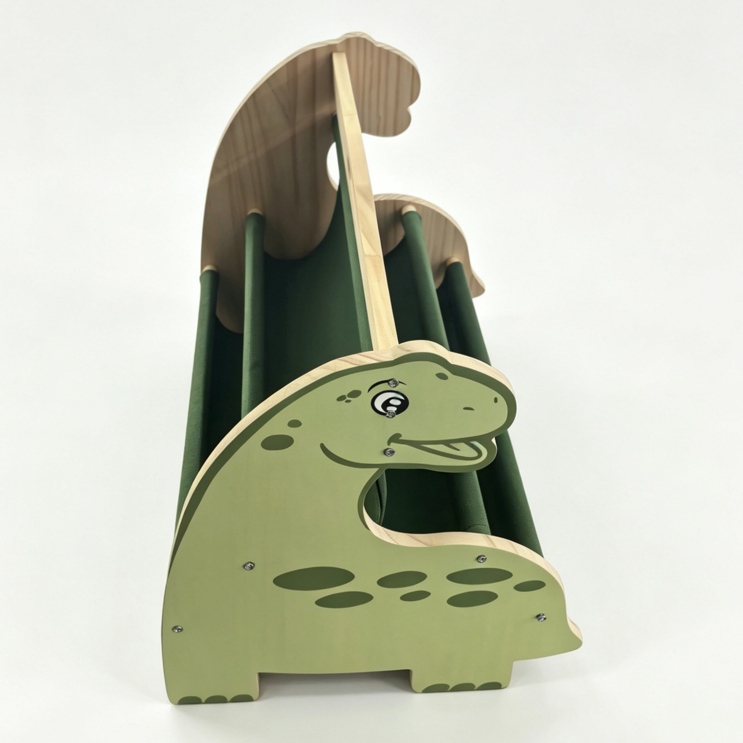 Bücherregal Kinder Kinderbücherregal Kinderregal Kinderbuchregal Holz Stoff - Produktbild 5